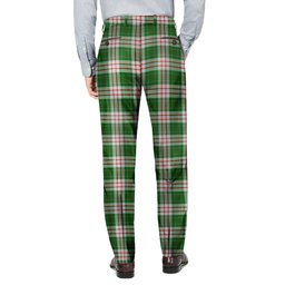 ScotsTee Shop Scottish MacDiarmid Dress Men's Tartan Trousers Plaid Trews - Regular Fit