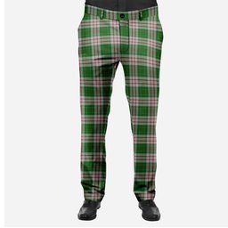 ScotsTee Shop Scottish MacDiarmid Dress Men's Tartan Trousers Plaid Trews - Regular Fit