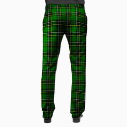ScotsTee Shop Scottish MacAlpine Modern Men's Tartan Trousers Plaid Trews - Regular Fit