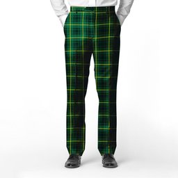 ScotsTee Shop Scottish MacArthur Modern Men's Tartan Trousers Plaid Trews - Regular Fit