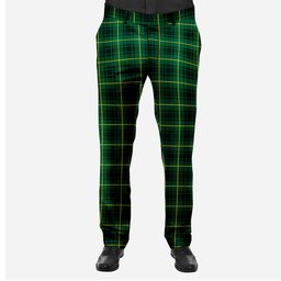 ScotsTee Shop Scottish MacArthur Modern Men's Tartan Trousers Plaid Trews - Regular Fit