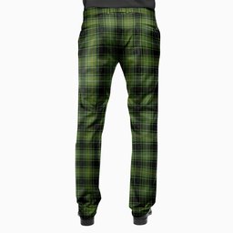ScotsTee Shop Scottish MacIvor Hunting Men's Tartan Trousers Plaid Trews - Regular Fit