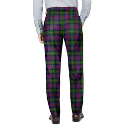 ScotsTee Shop Scottish Logan 1831 Men's Tartan Trousers Plaid Trews - Regular Fit