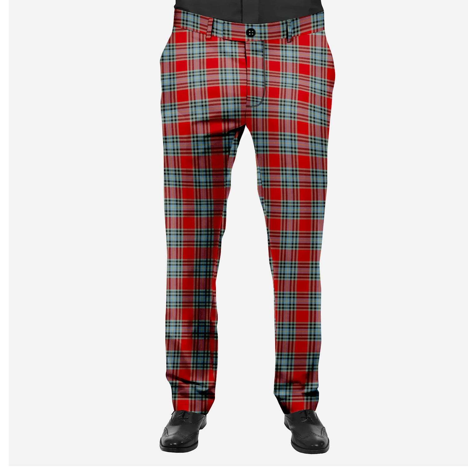 ScotsTee Shop Scottish MacLeay SC Men's Tartan Trousers Plaid Trews - Regular Fit