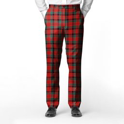 ScotsTee Shop Scottish MacNeacail Modern Men's Tartan Trousers Plaid Trews - Regular Fit