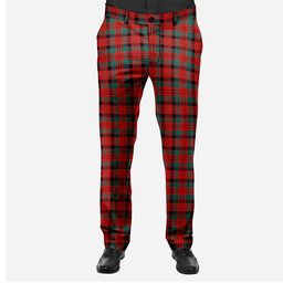 ScotsTee Shop Scottish MacNeacail Modern Men's Tartan Trousers Plaid Trews - Regular Fit