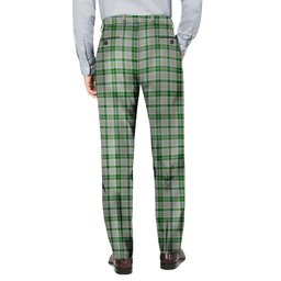 ScotsTee Shop Scottish MacGiboney Dress Men's Tartan Trousers Plaid Trews - Regular Fit