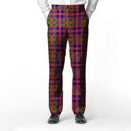 ScotsTee Shop Scottish MacIntyre Modern Men's Tartan Trousers Plaid Trews - Regular Fit