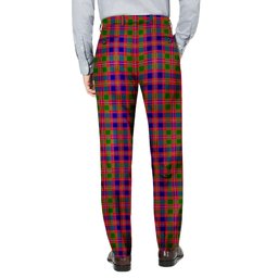 ScotsTee Shop Scottish MacIntyre Modern Men's Tartan Trousers Plaid Trews - Regular Fit