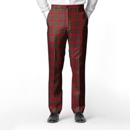 ScotsTee Shop Scottish MacElvain or MacIlvain Men's Tartan Trousers Plaid Trews - Regular Fit