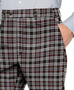 ScotsTee Shop Scottish Little Arisaid Men's Tartan Trousers Plaid Trews - Regular Fit