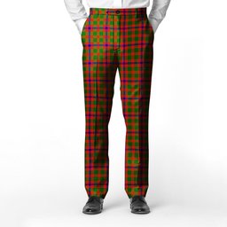 ScotsTee Shop Scottish Skene SC Men's Tartan Trousers Plaid Trews - Regular Fit