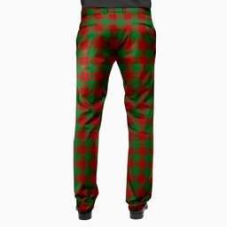 ScotsTee Shop Scottish Moncreiffe Men's Tartan Trousers Plaid Trews - Regular Fit