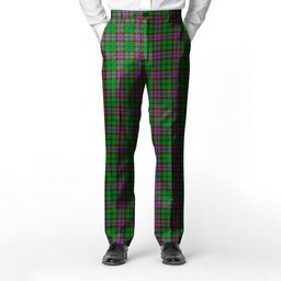 ScotsTee Shop Scottish McGeachie Men's Tartan Trousers Plaid Trews - Regular Fit