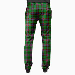 ScotsTee Shop Scottish McGeachie Men's Tartan Trousers Plaid Trews - Regular Fit