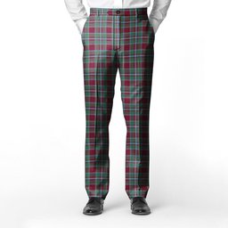 ScotsTee Shop Scottish Spence Men's Tartan Trousers Plaid Trews - Regular Fit