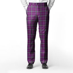 ScotsTee Shop Scottish Regan Men's Tartan Trousers Plaid Trews - Regular Fit