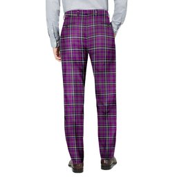 ScotsTee Shop Scottish Regan Men's Tartan Trousers Plaid Trews - Regular Fit