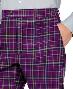 ScotsTee Shop Scottish Regan Men's Tartan Trousers Plaid Trews - Regular Fit