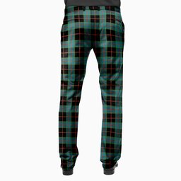 ScotsTee Shop Scottish Nairn Ancient Men's Tartan Trousers Plaid Trews - Regular Fit