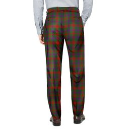 ScotsTee Shop Scottish Ross Wilsons_ Men's Tartan Trousers Plaid Trews - Regular Fit