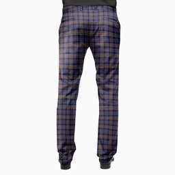 ScotsTee Shop Scottish Ruxton Dress Men's Tartan Trousers Plaid Trews - Regular Fit