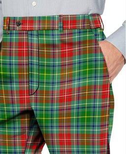 ScotsTee Shop Scottish Muirhead SC Men's Tartan Trousers Plaid Trews - Regular Fit