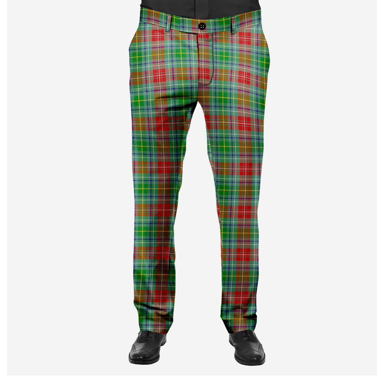 ScotsTee Shop Scottish Muirhead SC Men's Tartan Trousers Plaid Trews - Regular Fit