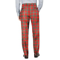 ScotsTee Shop Scottish Ogilvie (Ogilvy) Modern Men's Tartan Trousers Plaid Trews - Regular Fit
