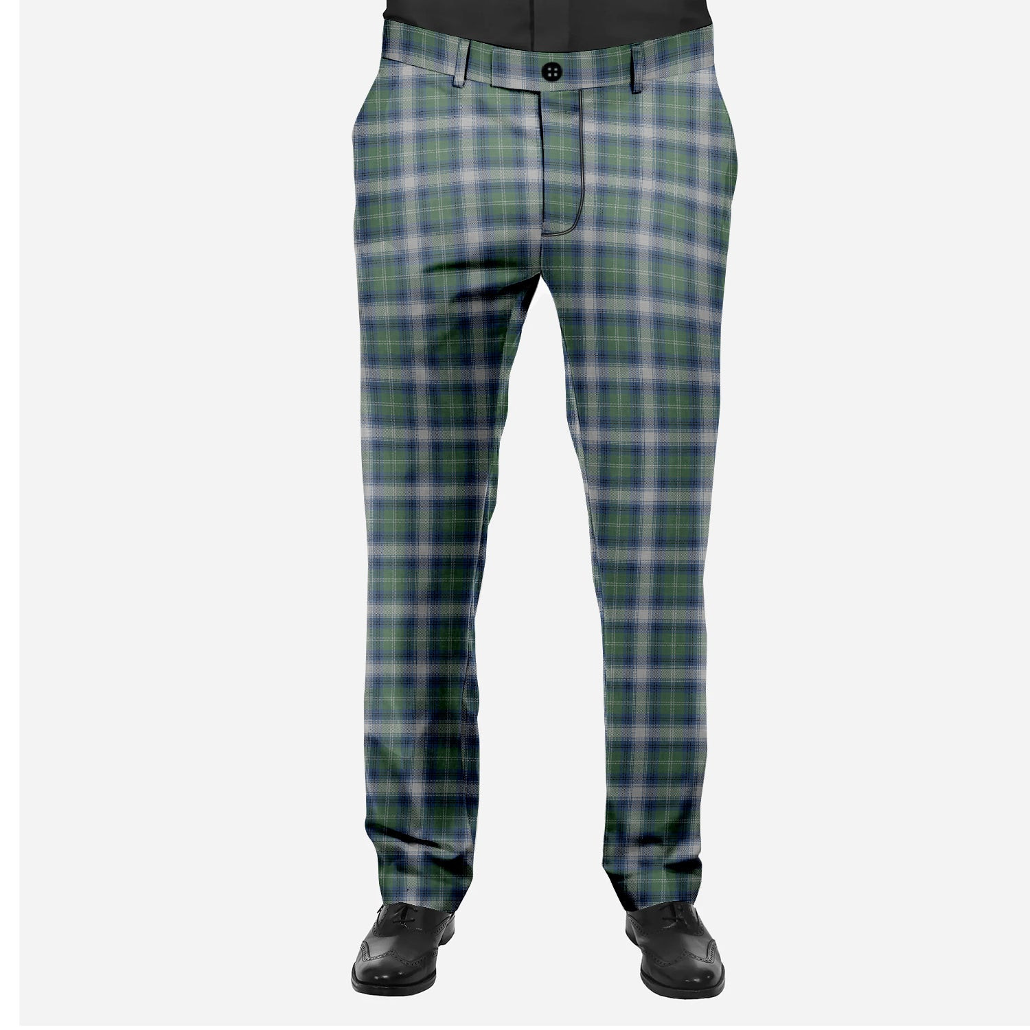 ScotsTee Shop Scottish Oliphant Dress Men's Tartan Trousers Plaid Trews - Regular Fit