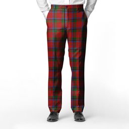 ScotsTee Shop Scottish Nicolson Men's Tartan Trousers Plaid Trews - Regular Fit