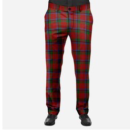 ScotsTee Shop Scottish Nicolson Men's Tartan Trousers Plaid Trews - Regular Fit