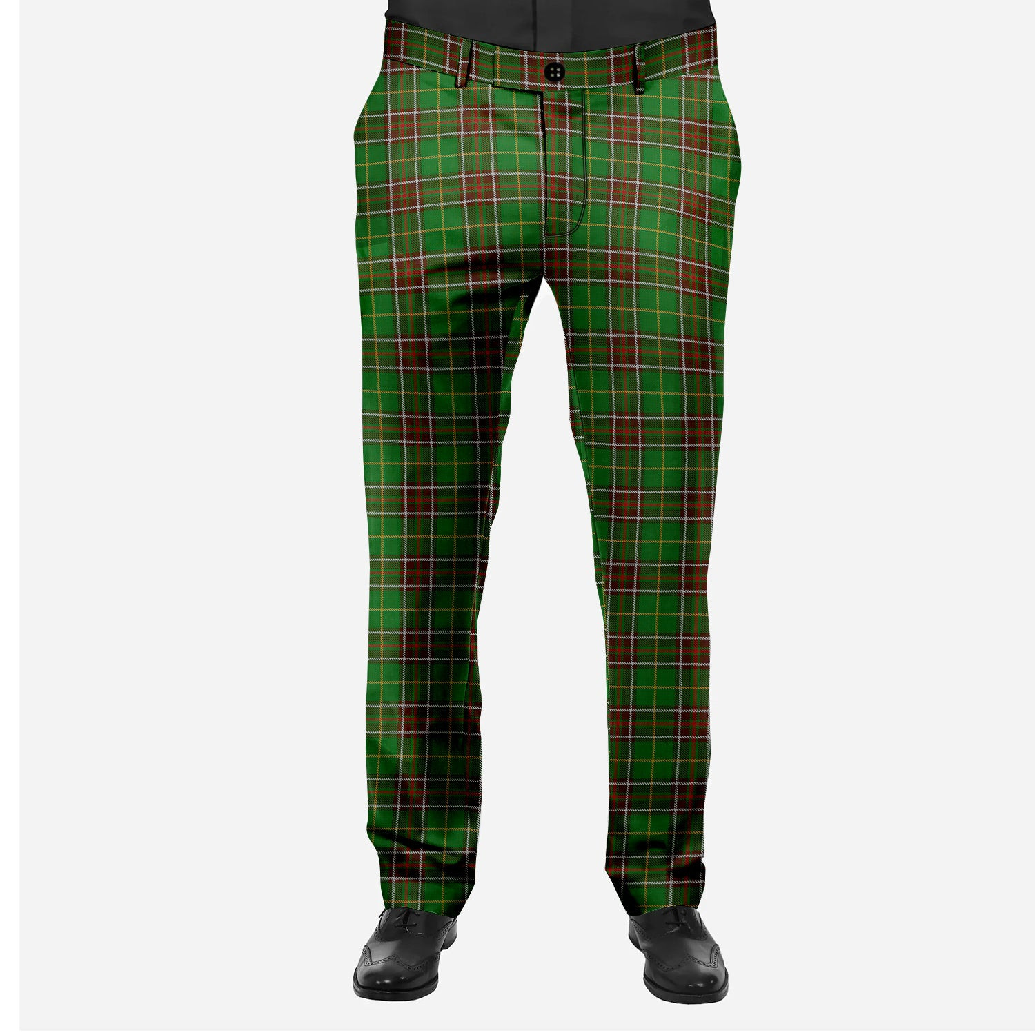 ScotsTee Shop Scottish Newfoundland Men's Tartan Trousers Plaid Trews - Regular Fit