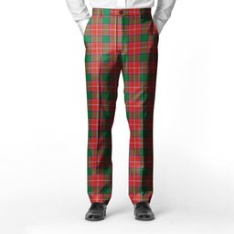 ScotsTee Shop Scottish Rattray Ancient Men's Tartan Trousers Plaid Trews - Regular Fit