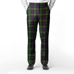 ScotsTee Shop Scottish Paget Men's Tartan Trousers Plaid Trews - Regular Fit
