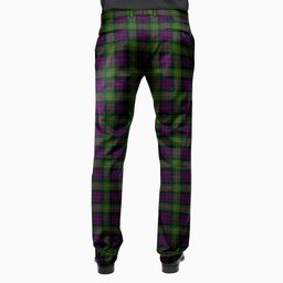 ScotsTee Shop Scottish Paget Men's Tartan Trousers Plaid Trews - Regular Fit