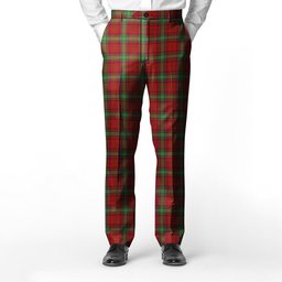 ScotsTee Shop Scottish Seton Men's Tartan Trousers Plaid Trews - Regular Fit