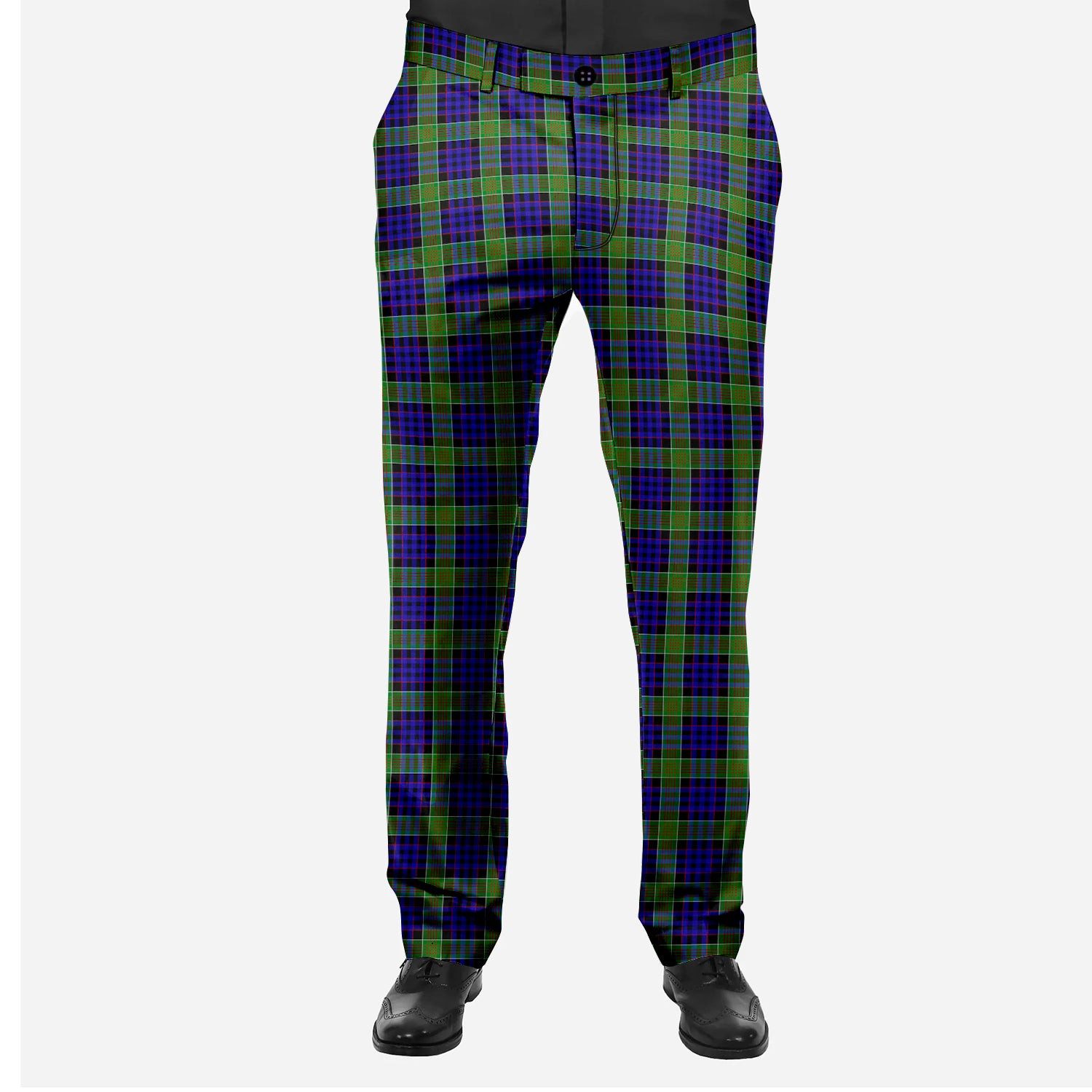 ScotsTee Shop Scottish Newman SC Men's Tartan Trousers Plaid Trews - Regular Fit