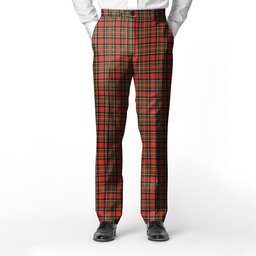 ScotsTee Shop Scottish Monypenny Men's Tartan Trousers Plaid Trews - Regular Fit