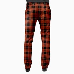 ScotsTee Shop Scottish Mcquain Ancient Men's Tartan Trousers Plaid Trews - Regular Fit
