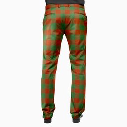 ScotsTee Shop Scottish Moncrieff Ancient Men's Tartan Trousers Plaid Trews - Regular Fit