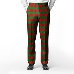 ScotsTee Shop Scottish Moncrieff Men's Tartan Trousers Plaid Trews - Regular Fit