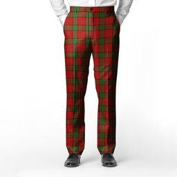 ScotsTee Shop Scottish Maxwell Men's Tartan Trousers Plaid Trews - Regular Fit