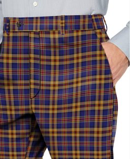 ScotsTee Shop Scottish Murtaugh Men's Tartan Trousers Plaid Trews - Regular Fit