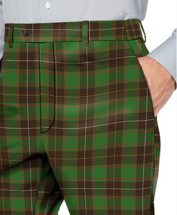 ScotsTee Shop Scottish MacPhee Hunting Ancient Men's Tartan Trousers Plaid Trews - Regular Fit