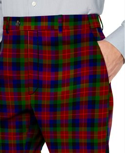 ScotsTee Shop Scottish Tennant SC Men's Tartan Trousers Plaid Trews - Regular Fit