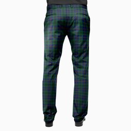 ScotsTee Shop Scottish Walker Hunting Men's Tartan Trousers Plaid Trews - Regular Fit