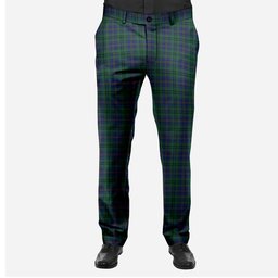 ScotsTee Shop Scottish Walker Hunting Men's Tartan Trousers Plaid Trews - Regular Fit