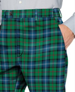 ScotsTee Shop Scottish Urquhart Ancient Men's Tartan Trousers Plaid Trews - Regular Fit