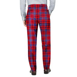 ScotsTee Shop Scottish Wishart Men's Tartan Trousers Plaid Trews - Regular Fit